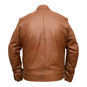 Vestes en cuir pour hommes YASH SPORTS de haute qualité avec un nouveau design, toutes neuves, hiver 2026, respirantes et à séchage rapide - Product Image 5