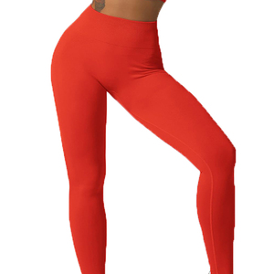 ชุดเล่นโยคะฟิตเนส2ชิ้นสำหรับผู้หญิงชุดเล่นฟิตเนสแบบไร้รอยต่อระบายอากาศได้ดีมาใหม่ - Product Image 5