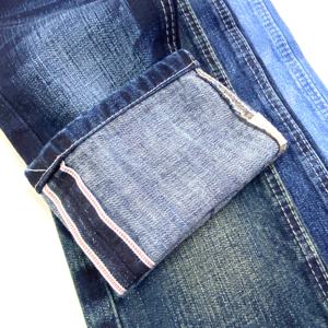 Tela vaquera con logotipo personalizado japonés vintage crudo para hombre orillo 100% algodón grueso 12oz 14oz - Product Image 6