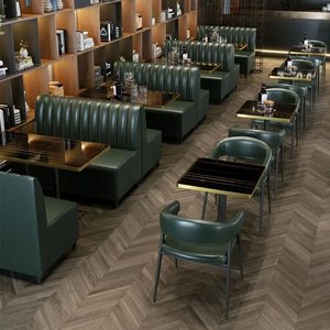 Mobili ristorante morbidi divani cabine per la vendita all'ingrosso singolo lato di lusso mobili per la casa sala da pranzo mobili mobili da pranzo sedia - Product Image 4