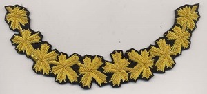 Haute qualité unique feuille de chêne Blion fil broderie teint motif Canada Cap WOK fils à coudre matériel - Product Image 6