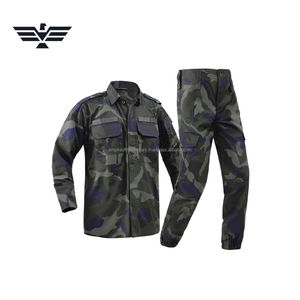 Uniformes de camouflage unisexes personnalisables à logo, en sergé indéchirable, mélange polyester/coton durable et respirant, motif désert – Vente chaude - Product Image 1