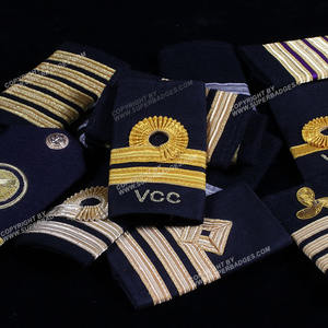 Meilleur produit Bandoulière pilote Épaulettes uniformes Rang Conception personnalisée Épaulettes à enfiler souples - Product Image 3