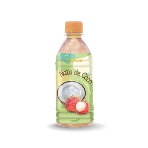 ขวดน้ำผักผลไม้ธรรมชาติบริสุทธิ์รสชาติมะพร้าวสด350มล./500มล. Nata de COCO - Product Image 4