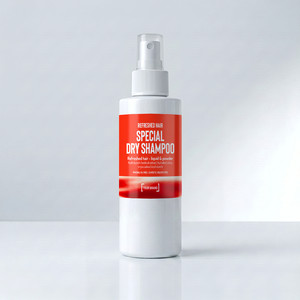 SHAMPOOING SEC - Shampoing liquide et en poudre double action avec huile de châtaigne et d'oryza sativa, absorbant et rafraîchissant pour les cheveux, fabriqué en Italie - Product Image 1