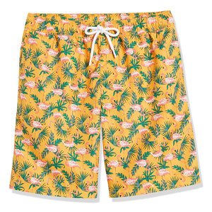 Nouveauté 2025 : Short de plage léger et décontracté à taille mi-haute, séchage rapide, motif uni personnalisable, en polyester - Vente en gros en ligne - Product Image 1