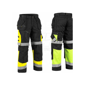 Pantalon de travail haute visibilité en polyester réfléchissant pour hommes 2026, idéal pour l'usine et l'atelier au quotidien - Product Image 3