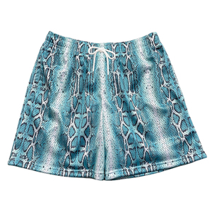 Pantalones cortos de malla de baloncesto personalizados de alta calidad para hombre, ropa de calle con entrepierna de 5-6 pulgadas, estampado por sublimación de poliéster, cintura personalizada, venta al por mayor - Product Image 6