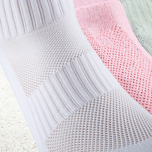 Custom Tape Design Anti-Slip Soccer <b>Socks</b> Breathable Mesh Football Basketball Sweat Absorption <b>Grip</b> <b>Socks</b> Logo Cuff for Spring - Product Image 5