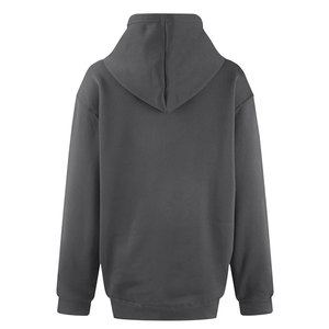 Sudadera con Capucha Extra Grande para Mujer, Color Verde Sólido, Hombros Caídos, Felpa Ecológica, Sin Cordón, 100% Algodón, para Invierno - Product Image 6