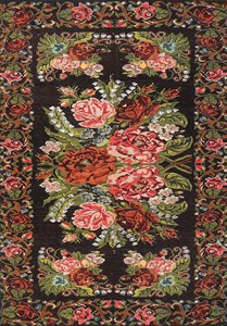 Adiva Jacquard alfombra turca hecha a máquina hogar lavable algodón respaldo antideslizante exportación al por mayor Gaziantep fabricante - Product Image 6