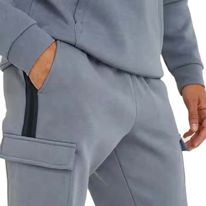 Chándal Deportivo para Hombre, Talla Grande, Ajustado, Transpirable, de Secado Rápido, Cómodo, con Cremallera, Servicio OEM - Product Image 6