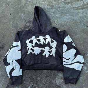 OEM Vente en gros Pull à capuche camouflage respirant pour femmes New Western Style Fitness Sportswear avec impression bouffante complète - Product Image 3