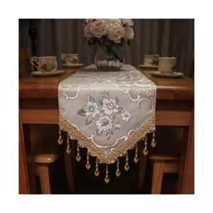 Camino de mesa de rayas de sarga de algodón 100% amigable para uso diario hecho en La India AZO gratis certificado asequible comedor Decoración práctica - Product Image 5