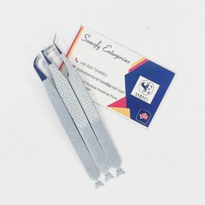 Custom <b>Tweezers</b> Powder Coated Stainless Steel <b>Eyelash</b> Extension <b>Tweezers</b> Sustainable <b>Eyelash</b> <b>Tweezers</b> with Private Label - Product Image 6