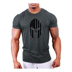 เสื้อยืดผู้ชายสำหรับฤดูร้อนแห้งเร็ว100% ผ้าฝ้ายออกแบบโลโก้ได้ตามต้องการ - Product Image 3