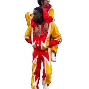 Survêtements Hip Hop Unisexe Imprimés par Sublimation Imperméables avec Fermeture Éclair, Coupe Ample et Coupe-Vent, Fabrication Usine - Product Image 2