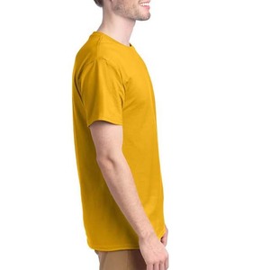 Camiseta de Algodón para Hombre, 220 GSM, Peso Pesado, Fabricante OEM, Proveedor Mayorista, Etiqueta Privada, Producción en Masa - Product Image 2
