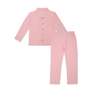 ชุดนอนสองชิ้นสำหรับผู้หญิงชุดนอนเลานจ์ผ้าคอตตอนเนื้อนุ่มแต่งได้ตามต้องการ - Product Image 2