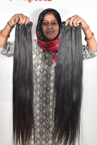 100% Remy couleur naturelle vierge indienne cheveux humains bruts meilleure qualité soyeux droite 8-32 pouces lâche vague profonde vague naturelle Machine - Product Image 6