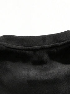 เสื้อสเวตเตอร์คอกลมทรงโอเวอร์ไซส์เข้ารูปเสื้อสเวตเตอร์แขนยาวผ้าฝ้าย100% มีฮู้ดกำหนดโลโก้ได้เอง - Product Image 4