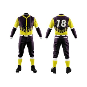 Uniforme de Softbol Profesional personalizado Conjunto de ropa deportiva para hombres Uniforme de softbol Impreso Jersey y pantalones de béisbol Uniforme de Softbol - Product Image 5