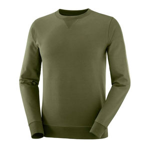 Sweat-shirt pour hommes 100% coton de haute qualité couleur unie fabrication d'usine de vêtements à manches longues du Pakistan - Product Image 3