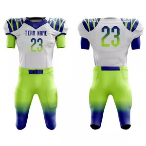 Nuevo Uniforme de Entrenamiento de Fútbol Americano Profesional de Alta Calidad, Talla XL, Patrón de Número Impreso por Transferencia de Calor, 100% - Product Image 4