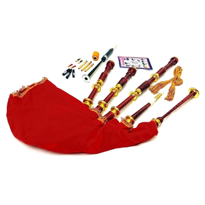 Flûte de cornemuse pleine grandeur Highland 20x40 pouces fabriquée à la main en bois de Cocus cornemuse écossaise professionnelle pleine grandeur Highland - Product Image 3