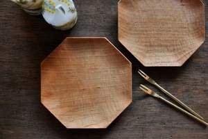 PROPÓSITOS Plato de ensalada de madera Bandeja de servicio Caja de pino Tema de amor Barco ovalado Dulces Galletas Comida Fruta Decoración del hogar Regalo - Product Image 4