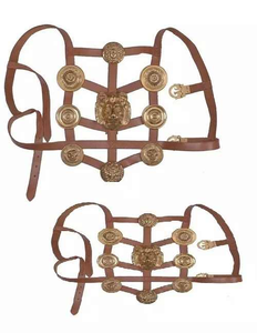 เข็มขัดโลหะ Phalerae ทำด้วยมืออุปกรณ์คอสเพลย์โรมันงานประวัติศาสตร์เกราะงานประวัติศาสตร์ - Product Image 1