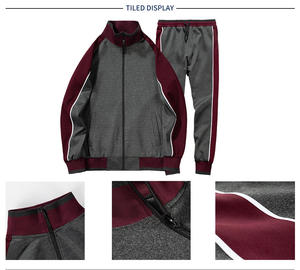 Conjunto Deportivo de 2 Piezas para Hombre, Ropa Deportiva para Correr, Trotar, Hacer Ejercicio, Entrenamiento, Transpirable - Product Image 5