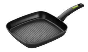 Padella grill in alluminio forgiato verde 28x28 cm. (Monix M481231) - Product Image 1