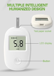 Alat Ukur Glukosa Darah Digital Multifungsi untuk Hewan, Monitor Glukometer Elektrik untuk Pengelolaan Diabetes - Product Image 6