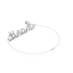 Beautifully Crafted 18k <b>White</b> <b>Gold</b> Rhodium Plated Lab Diamond Brilliant Cut Tennis <b>Bracelet</b> Style for celebrations Luxury - Product Image 5