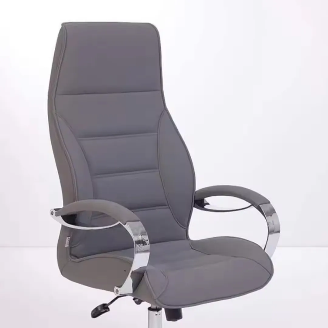 Cadeira de escritório ergonômica de malha executiva ARMREST estilo contemporâneo com função giratória para uso confortável no local de trabalho