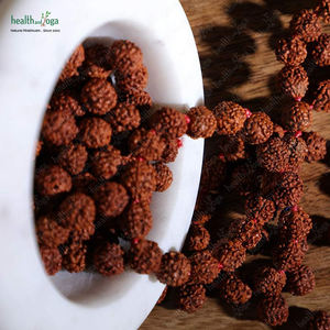 HealthAndYoga Quartz Rudraksha <b>Mala</b> Powerful <b>Beads</b> <b>for</b> Focus Peace Spiritual Growth and Positive Energy - Product Image 3