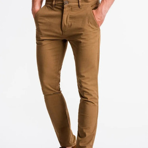 Pantalones Casuales de Algodón de Alta Calidad para Hombre, Pantalones Deportivos Personalizados al por Mayor, Chinos de Lona Antiarrugas, de Secado Rápido, Ecológicos y Ligeros - Product Image 1