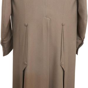Robe de clergé marron, vêtement liturgique, manteau de prêtre respirant, reproduction des grands manteaux napoléoniens français - Product Image 3