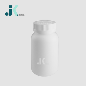 ขวดกลมบรรจุภัณฑ์ HDPE 150มล. ฝาปิดขวดกลมมีบริการ OEM/ODM M0333สีขาว - Product Image 1