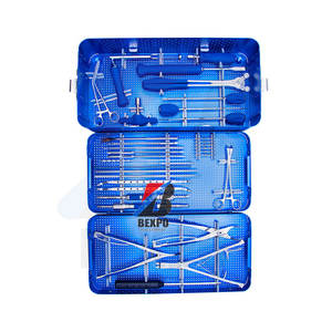 Juego de fijación de tornillo pedicular espinal Instrumentos de cirugía ortopédica Fuente de alimentación manual Quirúrgica - Product Image 1