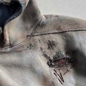 เสื้อฮู้ดผู้ชายแนวสตรีทกับนักออกแบบลำลองสไตล์ใหม่ปรับแต่งได้สำหรับฤดูหนาว - Product Image 4