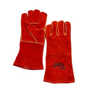 Grossistes Offre Spéciale Travail à la main Sécurité Gants de soudage en kevlar résistants à la chaleur 16 pouces Gants durables antidérapants sans silicone pour hommes - Product Image 2