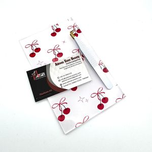 Cherry Bow Wholesale Price Acrylic Lash Pallet <b>Tile</b> With <b>Magnet</b> for Tweezers Custom Eyelash Extension Trays Lash <b>Tiles</b> - Product Image 5