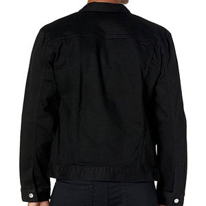 Wholesale New Style Street Color Black Color <b>Mens</b> <b>Denim</b> <b>Jacket</b> Lined With Fur Fall Winter Season In Good Design - Product Image 6