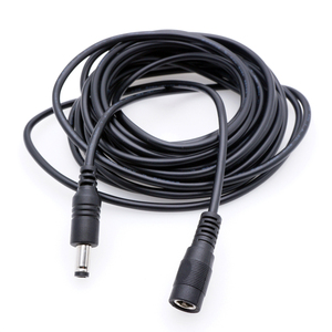 5.5mm 2P <b>DC</b> <b>Power</b> Plug Female Jack Connector 12V 5A 1 Core Round <b>Cable</b> for LED Strip Audio Video - Product Image 5