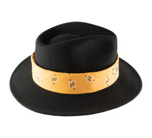 Bandana en coton à motif de lettres de dessin animé, impression personnalisée, bandana brodé, personnalisé, vente en gros, OEM - Product Image 1