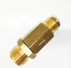 Special L-shaped check valve Screw Type Air Compressor Oil Return Check Valve