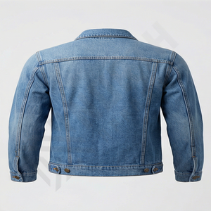 Chaqueta Vaquera de Invierno para Hombre de Alta Calidad, con Cuello Alto, Estilo Urbano, Informal y Duradera - Product Image 2