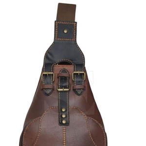 Bolso bandolera de cuero cruzado de fábrica, bolsos de hombro de lona de cuero para hombre, bolso cruzado más vendido - Product Image 6